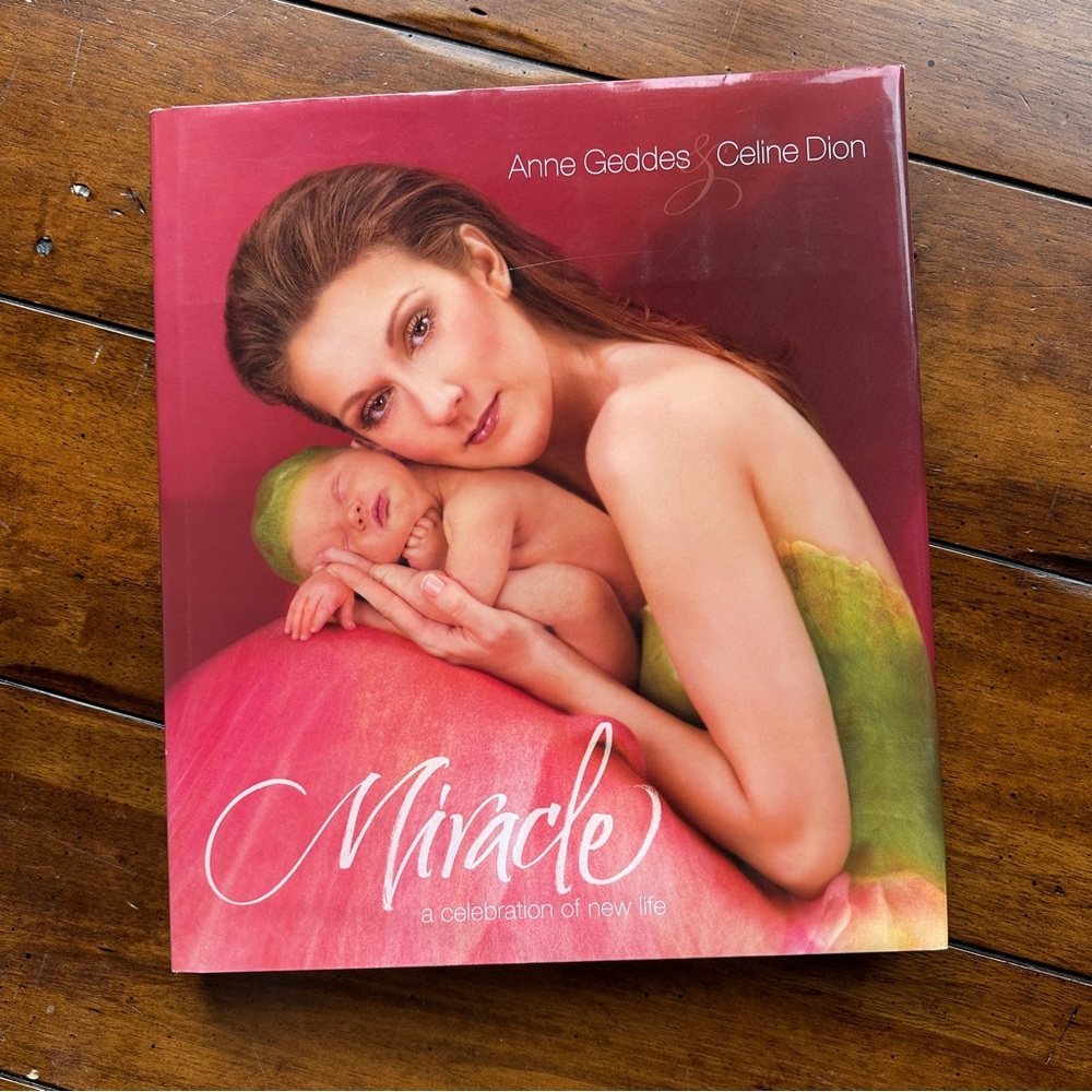 Celine Dion & Anne Geddes Music CD and DVD Art Book